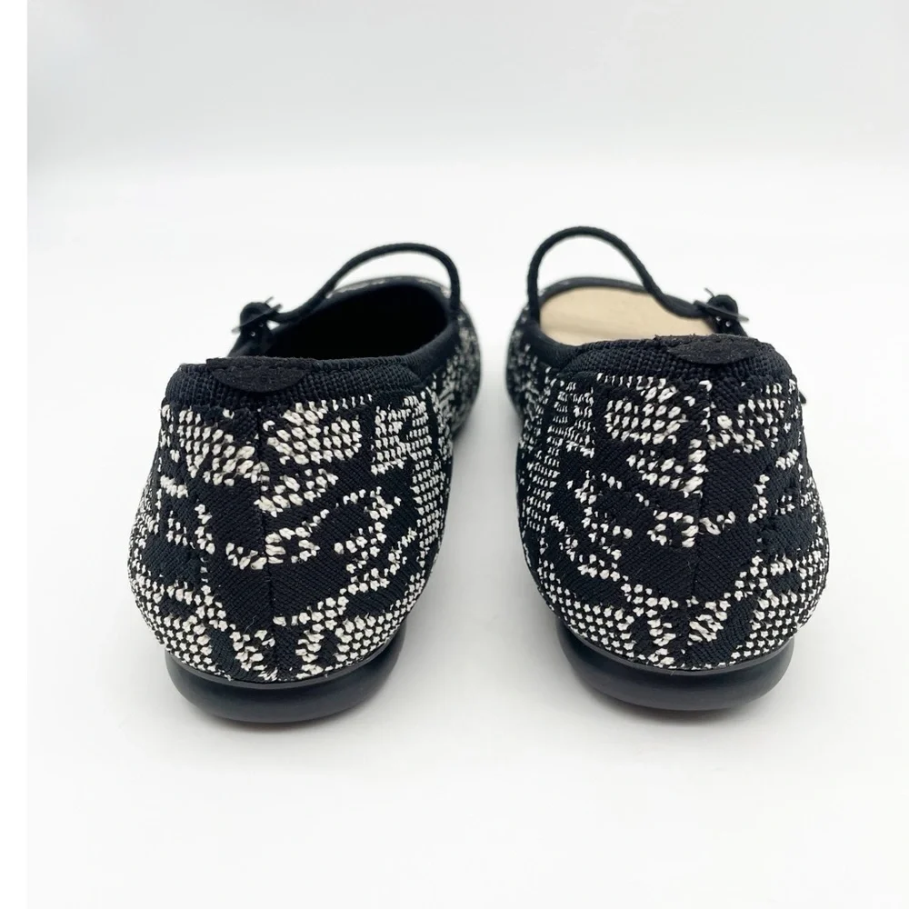 VIVAIA Mary Jane Tamia Almond Toe Black Lace - Picture 5 of 13